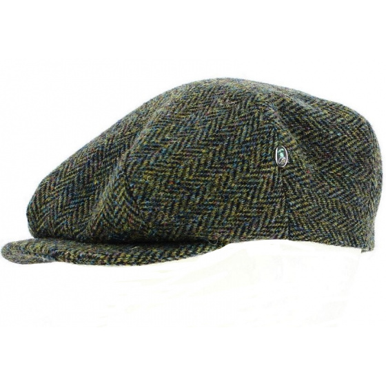 Stavelot Olive Tweed Flat Cap - City Sport