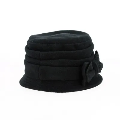 Chapeau Cloche Polaire Anushka gris anthracite - Traclet