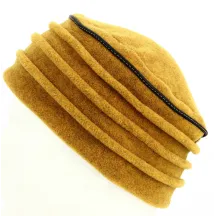 Toque Polaire Olga V.Y.C-CZORNY- Jaune-Motard -Traclet Reference : 13514 | Chapellerie Traclet