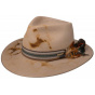 Fedora Outdoor Hat Felt Beige Hair - Stetson