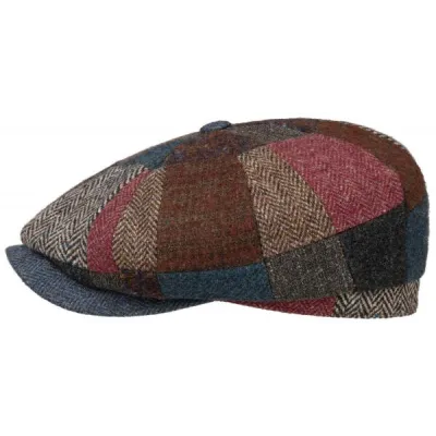 Stetson Several Matters Patchwork Hatteras Cap Reference: 13058 | Traclet Hat Shop