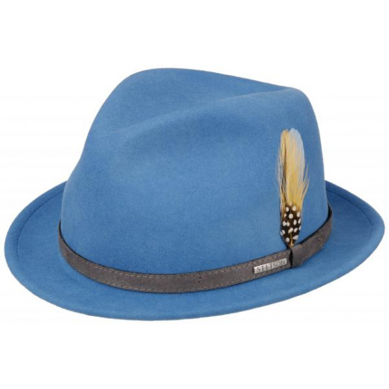 Sky Blue Trinity Vitafelt Player Hat - Stetson