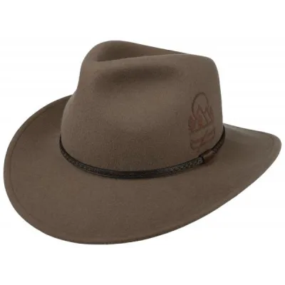 Chapeau Western Canoying Feutre Laine Olive - Stetson Reference : 13052 | Chapellerie Traclet