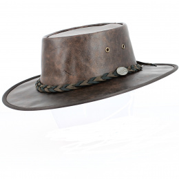 Twooton Kangaroo Leather Squashy Vintage Hat