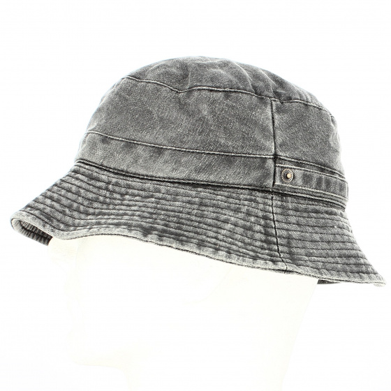Grey Cotton Mollymook Bucket Hat - Aussie Apparel