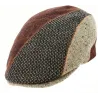 Multicolor Wool Flat Cap - Traclet