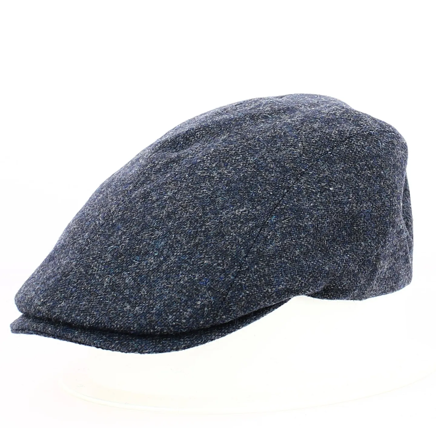 Waterproof Navy Daffy Flat Cap - Traclet