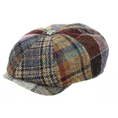 8-panel Patchwork Cap The Princeton - Göttmann