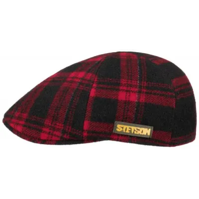Black and Red Lumberjack Cap Texas - Stetson Reference: 10710 | Traclet Hat Shop