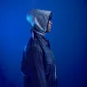 Gingham Check Hood - women's rain hat Reference: 13586| Traclet Millinery