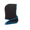 The pretty blue hood - Black and Blue - women's rain hat - Reference: 13585 | Chapellerie Traclet