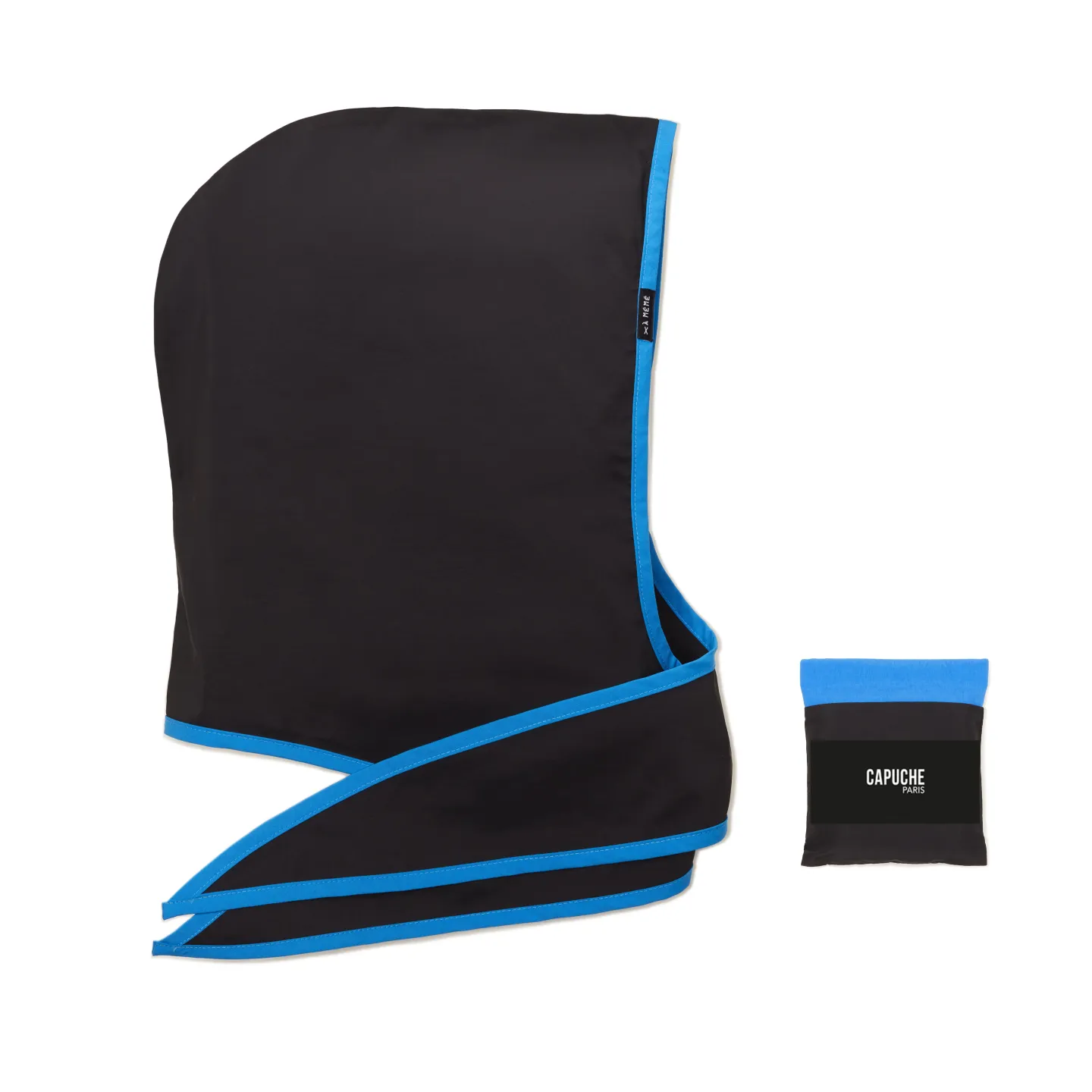 Capuche la jolie bleu - Noire et Bleu