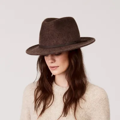 Felt Earflaps Brown TWF5 Tilley Hat
