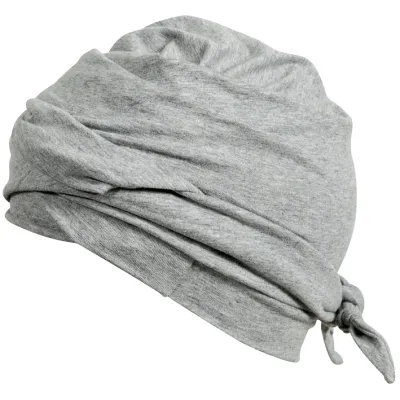 Turban Chimiothérapie Gris Clair Chiné -  Traclet Reference : 12555 | Chapellerie Traclet