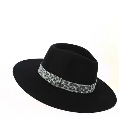 Chapeau Fedora Dafné laine noir - Traclet