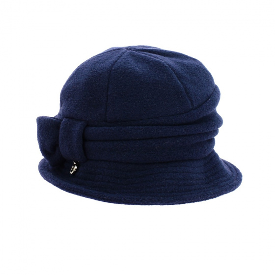 Pipa Cloche Hat navy blue - Traclet