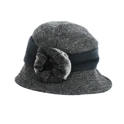 Chapeau cloche Le Julia gris - Traclet