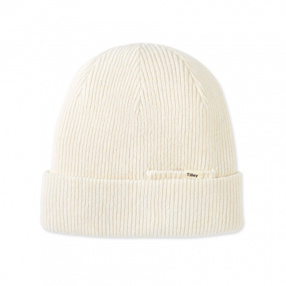 Le Merino wool white cream hat - Tilley