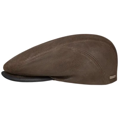 casquette cuir quilcene - achat casquette cuir Reference : 632 | Chapellerie Traclet