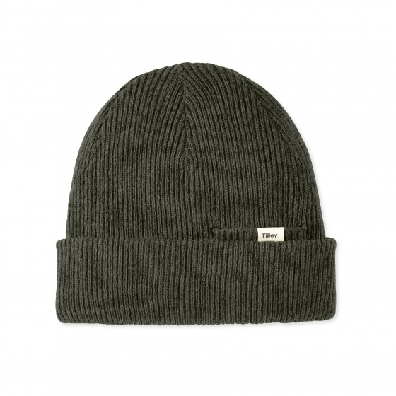 Le Merino wool hat dark green - Tilley