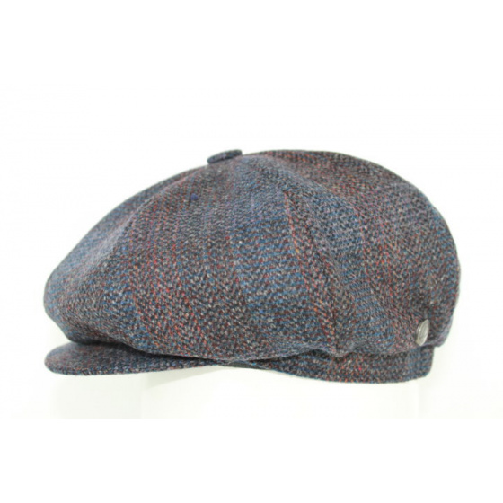 Cap Gavroche Popi wool blue - Traclet