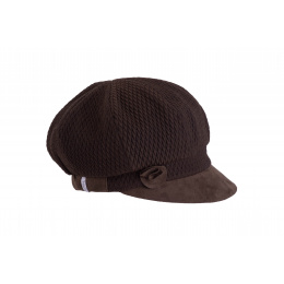 Cap Gavroche Tokyo brown - Traclet