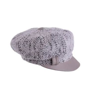 Casquette Gavroche July beige & blanc - Traclet