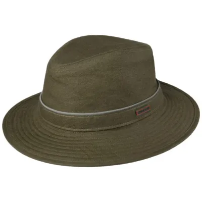 Chapeau Traveller Le Sporty laine kaki - Stetson