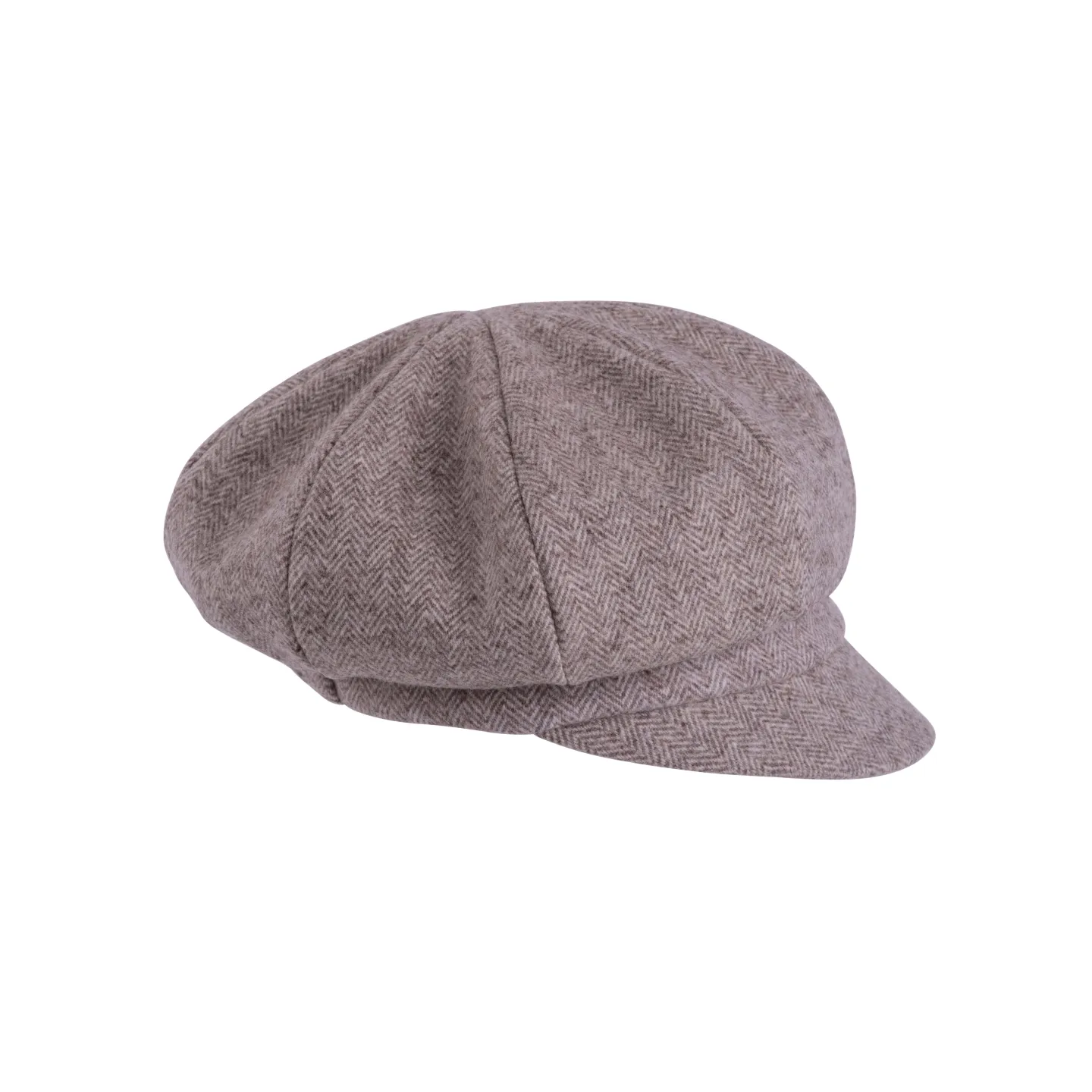 Cap Gavroche Pyrenees beige wool - Traclet