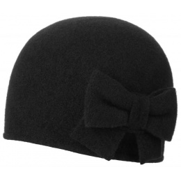 copy of Lady Wool Beret Barascon Black- Traclet