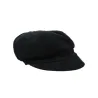 Casquette Gavroche La Piska velours noir - Traclet
