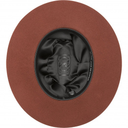 Fedora Sterne Wool Felt Ochre Hat - Bailey