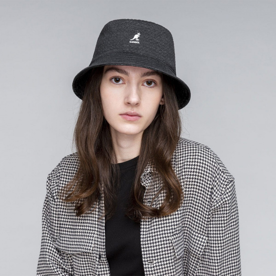 Bob réversible Le Greyco gris anthracite - Kangol