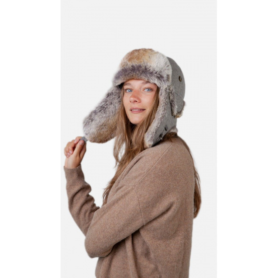 Gray Kamikaze Ushanka - BARTS Gray Kamikaze Ushanka - BARTS
