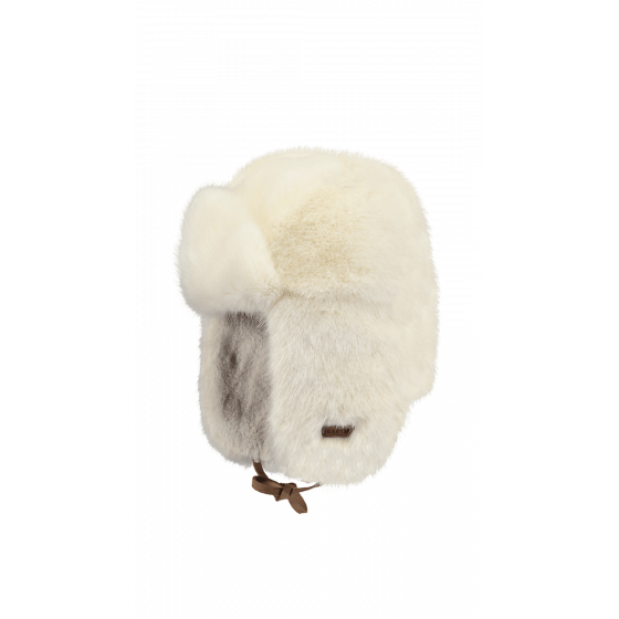 Barts Lucerne White Faux Fur Ushanka Hat