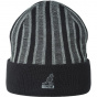 Black and grey striped hat - Kangol