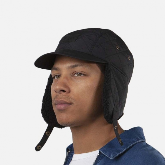 Casquette Ludo cache-oreilles Noir - Barts