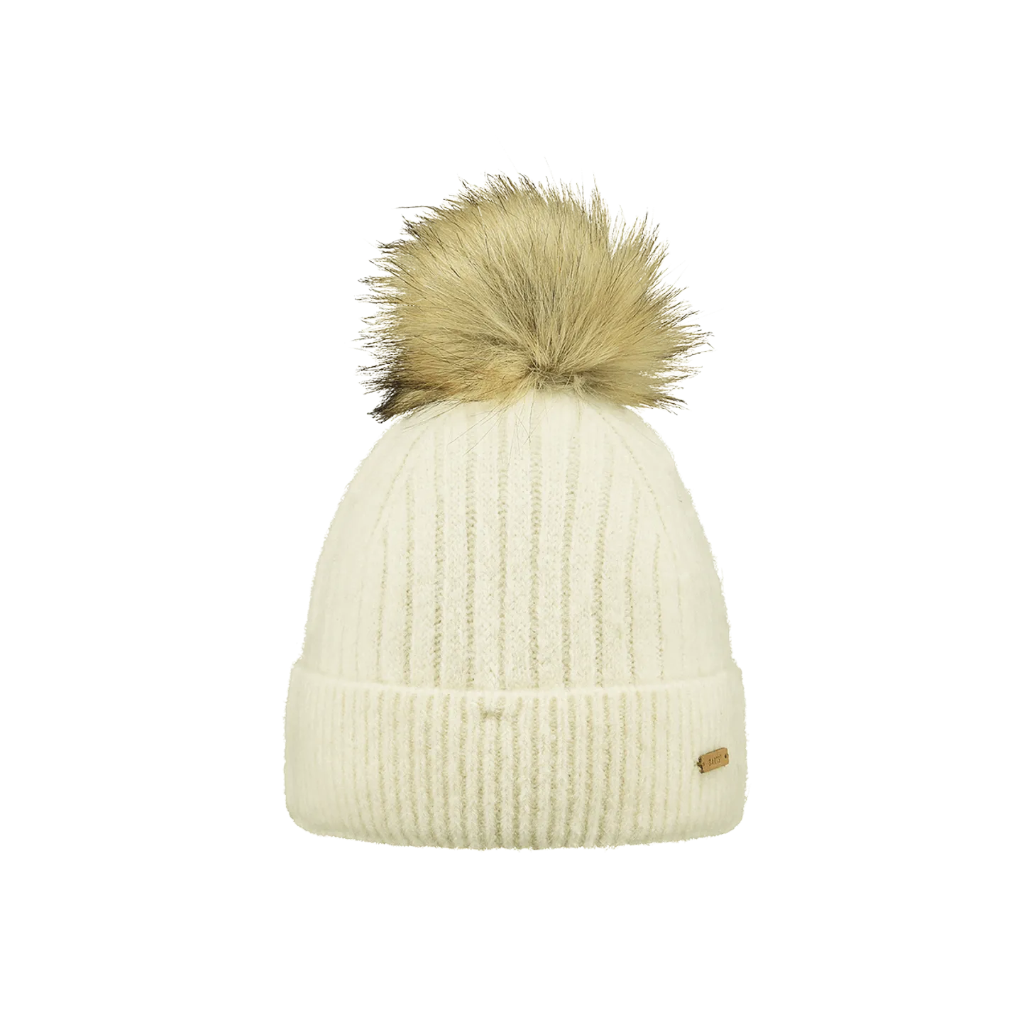 Bonnet à pompon Joselyn blanc crème - Barts
