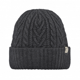Pacifick Charcoal Grey Beanie - Barts
