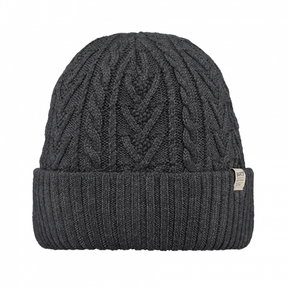 Pacifick Charcoal Grey Beanie - Barts