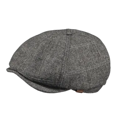 Grey Jamaica Flat Cap - Barts Reference: 13771| Traclet Hat Shop