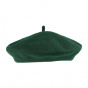 Trendy green beret Flora Laine