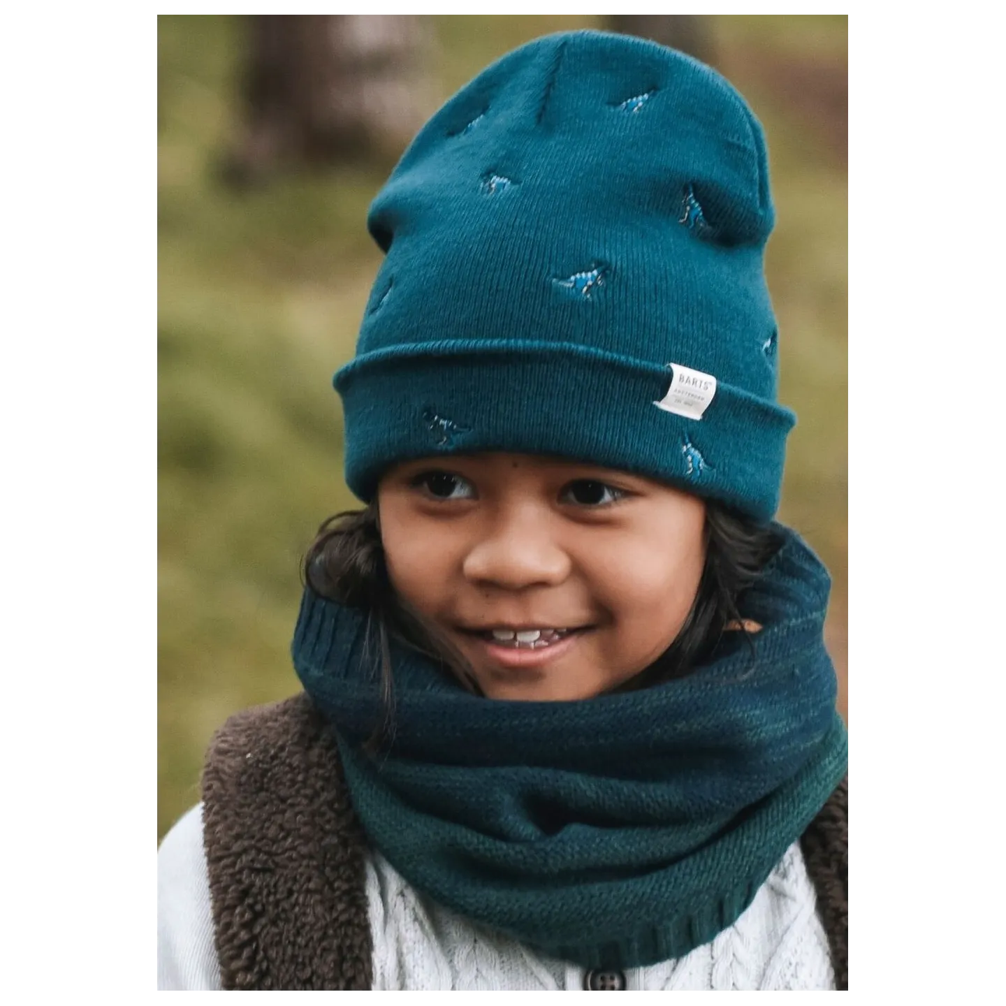 Bonnet Enfant Vinson Broderie Dinosaures - Barts