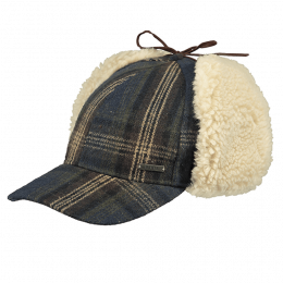 La Jecy tricolored earmuff cap - Barts