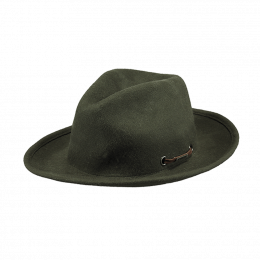Traveller Benver hat khaki wool felt - Barts