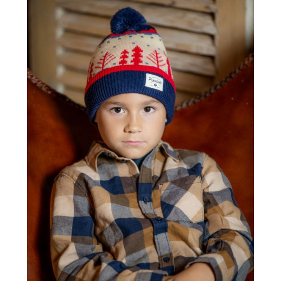 Evano Children's Pom-Pom Beanie - Pipolaki