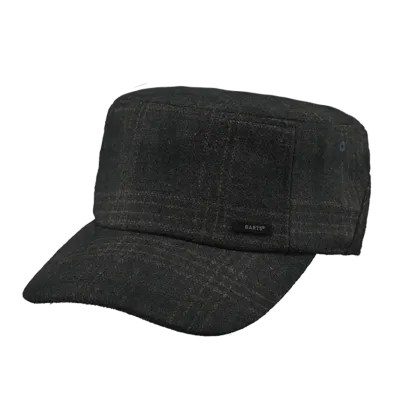 Charcoal grey Zionn military cap - Barts
