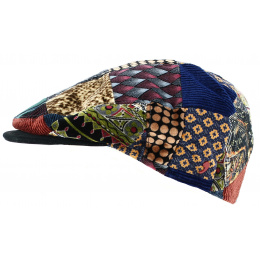 Flat Cap Ventimiglia Patchwork Cotton - Traclet