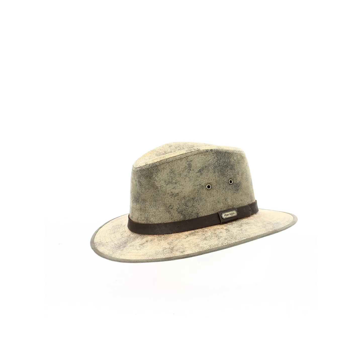 Chapeau Auckland cuir Marron - Traclet | Chapellerie Traclet