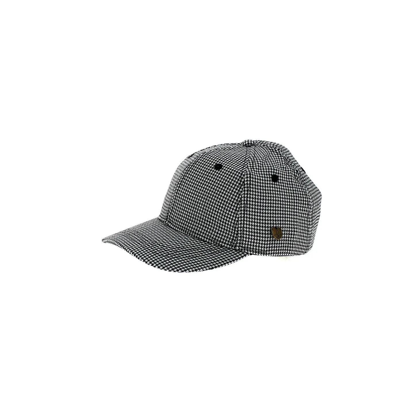 Baseball cap Le Poulo black and white - Traclet
